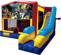 7-in-1 Batman Themed Inflatable 7-in-1 Batman Themed Inflatable