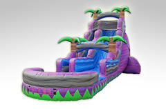 22' Purple Crush Water Slide with pool 22' Purple Crush Water Slide with pool