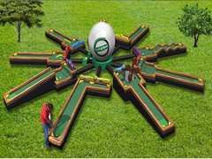 Portable Inflatable Mini Golf Course Portable Inflatable Mini Golf Course
