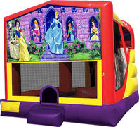 4-1 Disney Princess Bounce House Slide Combo 4-1 Disney Princess Bounce House Slide Combo