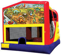 4-1 Dinosaur Bounce House Slide Combo 4-1 Dinosaur Bounce House Slide Combo