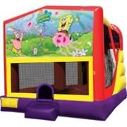 4-1 Spongebob Bounce House Slide Combo 4-1 Spongebob Bounce House Slide Combo